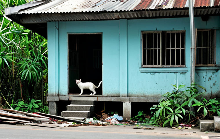 수의사가 알아야 할 동물복지법 - Physical Abuse Awareness**

Prompt: "A concerned veterinarian examining a dog with visible bruises, ...