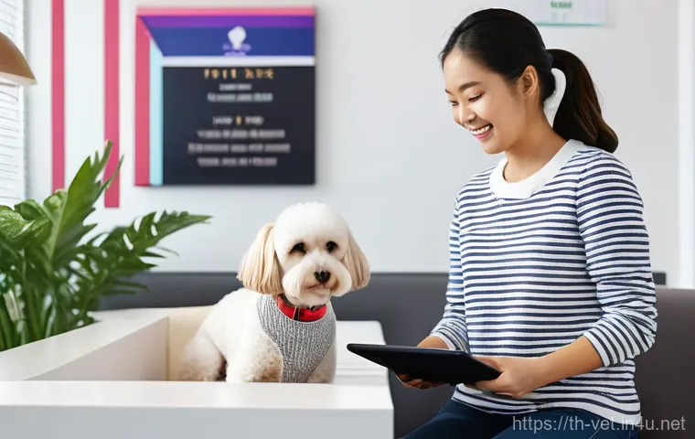 수의사 고객 응대 스킬 - **Prompt:** A compassionate female Thai veterinarian, in her late 30s with kind eyes and a gentle sm... 수의사 고객 응대 스킬 - **Prompt:** A compassionate female Thai veterinarian, in her late 30s with kind eyes and a gentle sm...