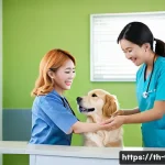 수의사로서의 사회적 책임 - **Prompt 1: Holistic Pet Care and Education in a Modern Thai Clinic**
    "A cheerful Thai female ve...